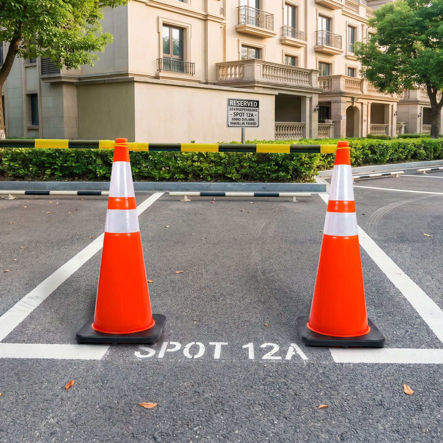 4ft - 7ft Retractable Traffic Cone Bar