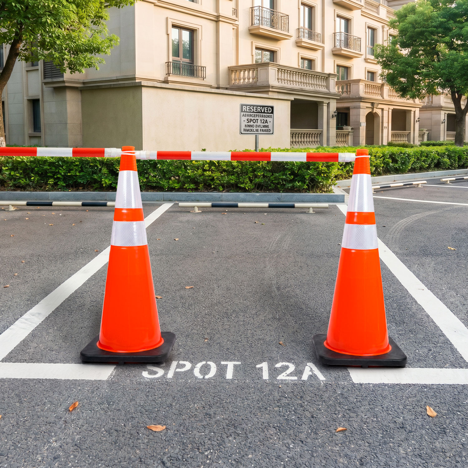 4ft - 7ft Retractable Traffic Cone Bar