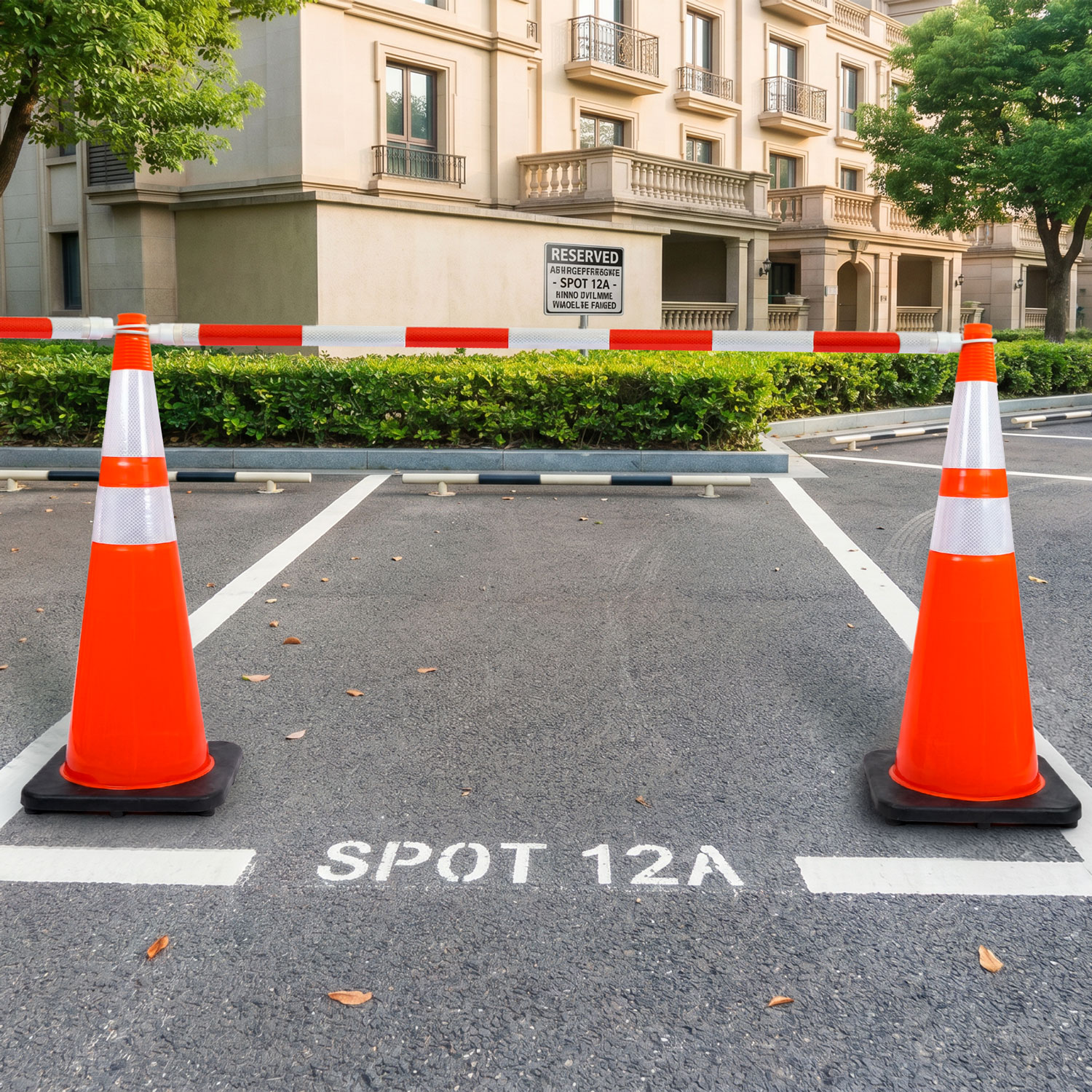 6ft - 10ft Retractable Traffic Cone Bar