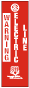 Warning Electric Line Bullet Marker