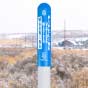 Warning Water Valve Pipeline Bullet Marker