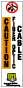 Caution Fiber Optic Cable Flat Marker