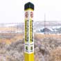 Caution Petroleum Pipeline Triangular Marker