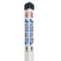 White Warning Water Valve Utility Triangular Marker