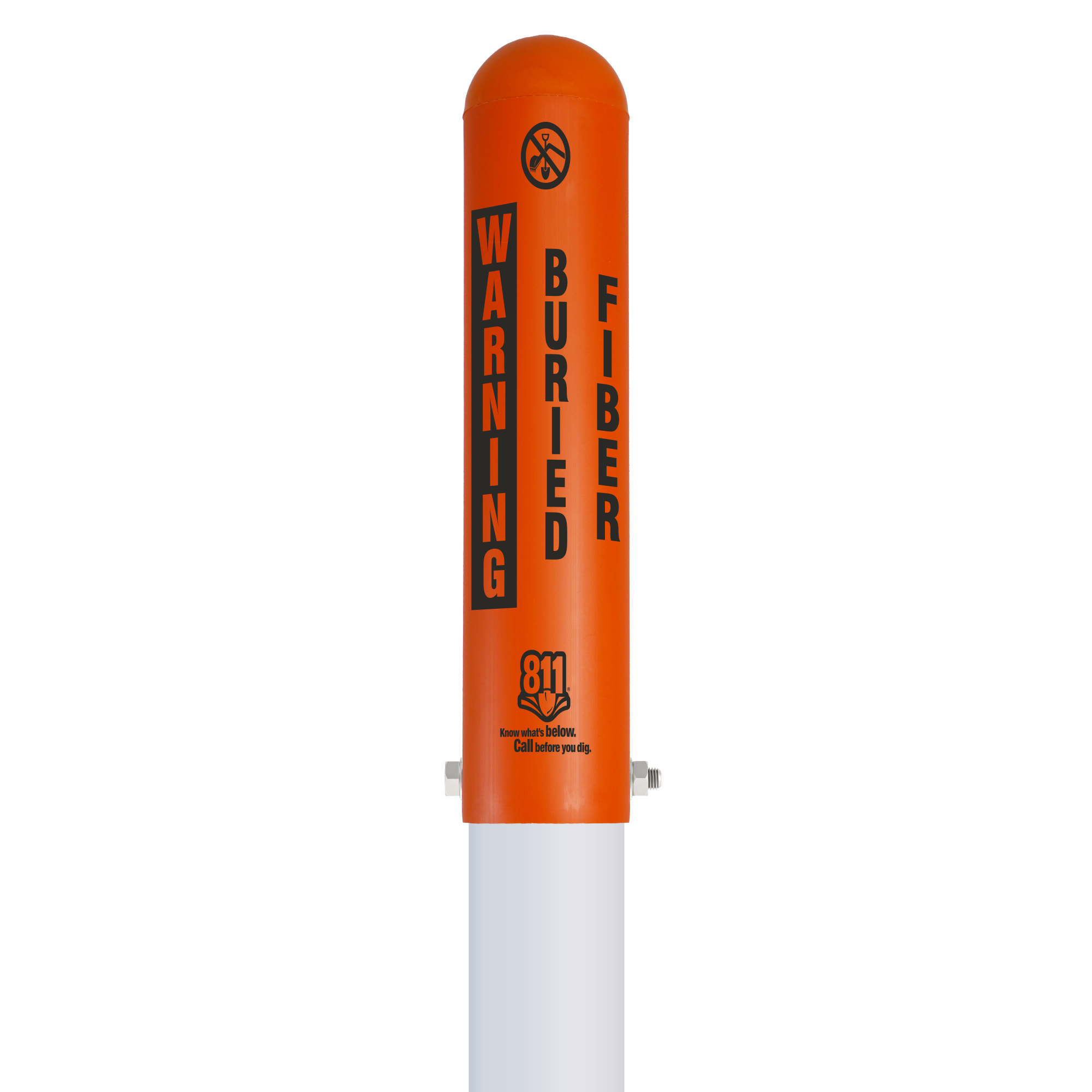 Warning Buried Fiber Locator Bullet Marker