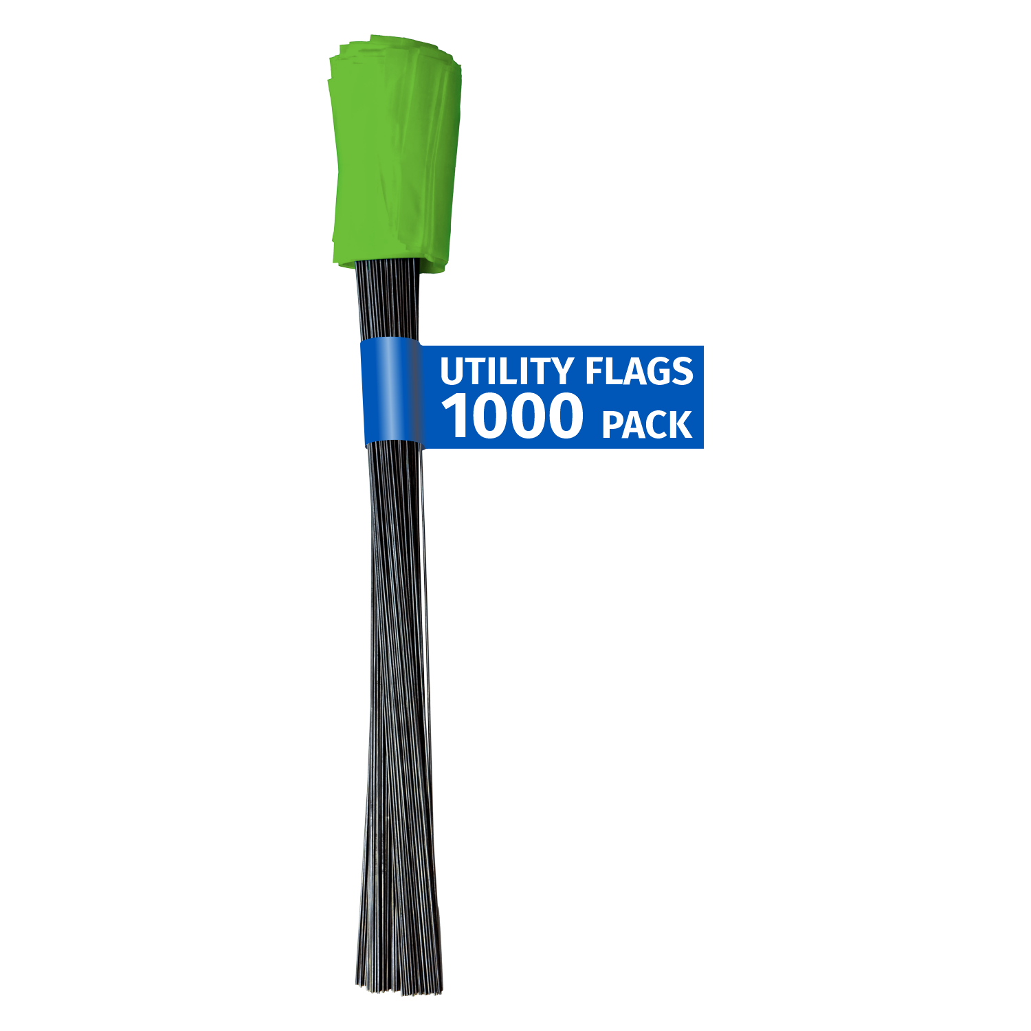 Glow Lime Utility Marking Flag 
