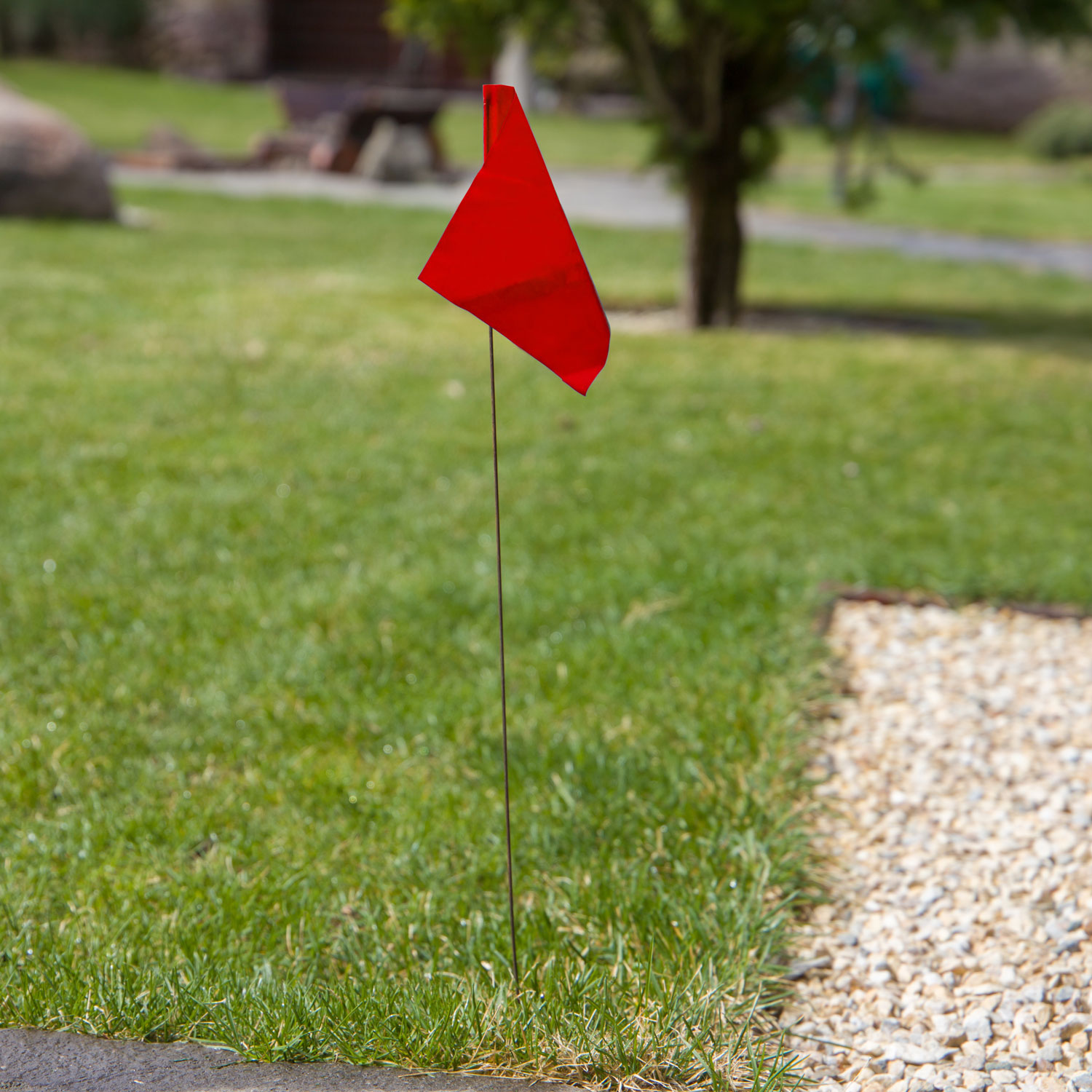 Red Utility Marking Flag 