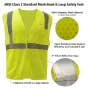 ANSI Class 2 Standard Mesh Hook & Loop Safety Vest