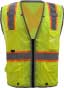 ANSI Class 2 X-Back Mesh Hi Vis Safety Vest
