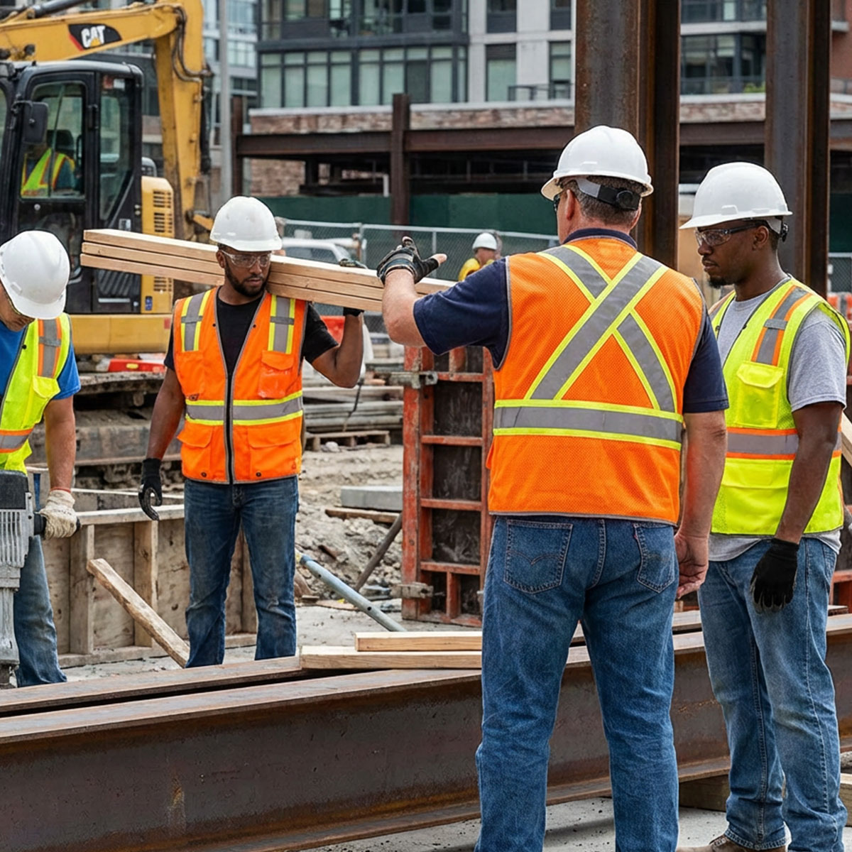 ANSI Class 2 X-Back Mesh Hi Vis Safety Vest