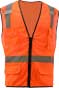 ANSI Class 2 Premium Surveyors Safety Vest with 6 Pockets