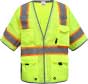 ANSI Class 3 Breakaway Mesh Safety Vest with Contrasting Trim