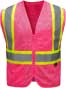 Non-ANSI Enhanced Visibility Mesh Safety Vest, Pink