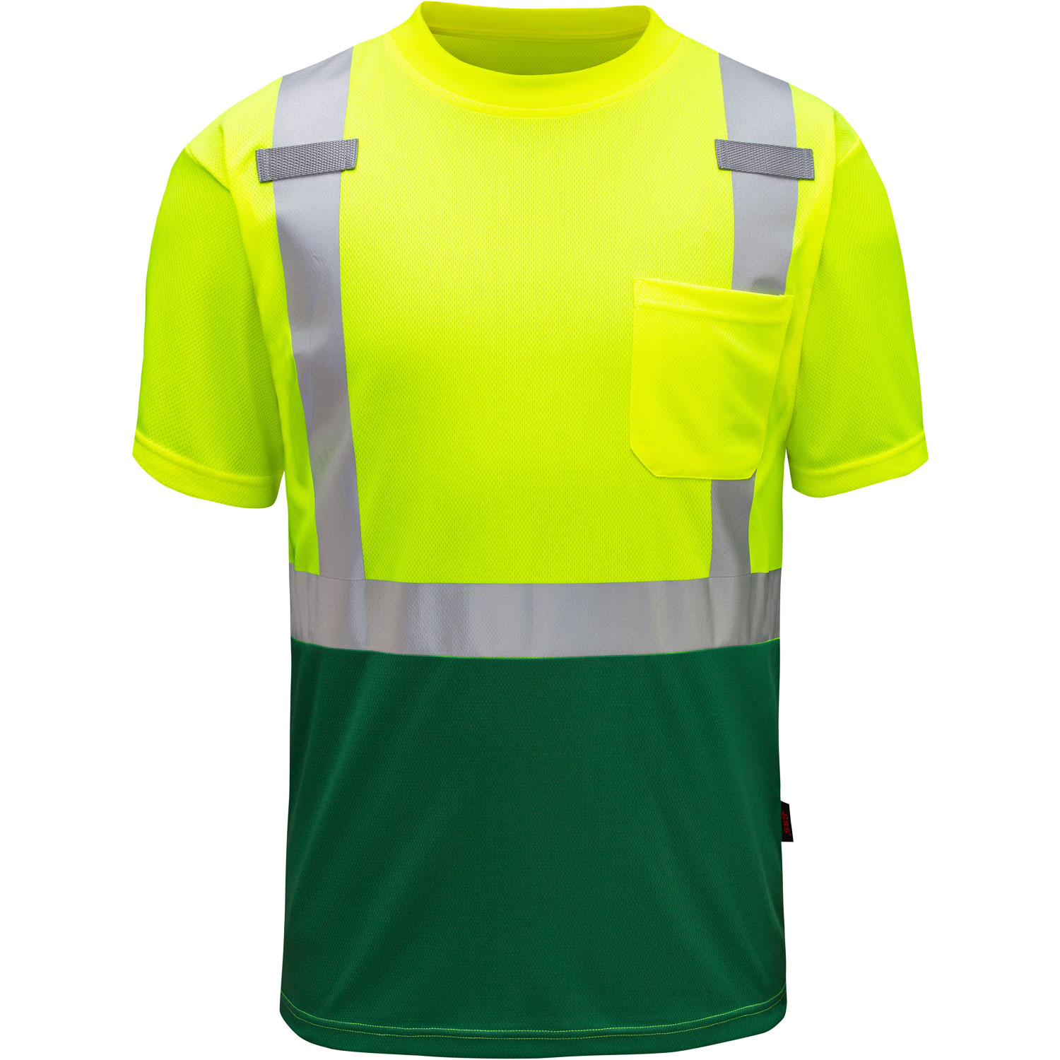 ANSI Class 2 Multi Color Short Sleeve Safety T-Shirt