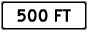 Texas 500 FT Sign