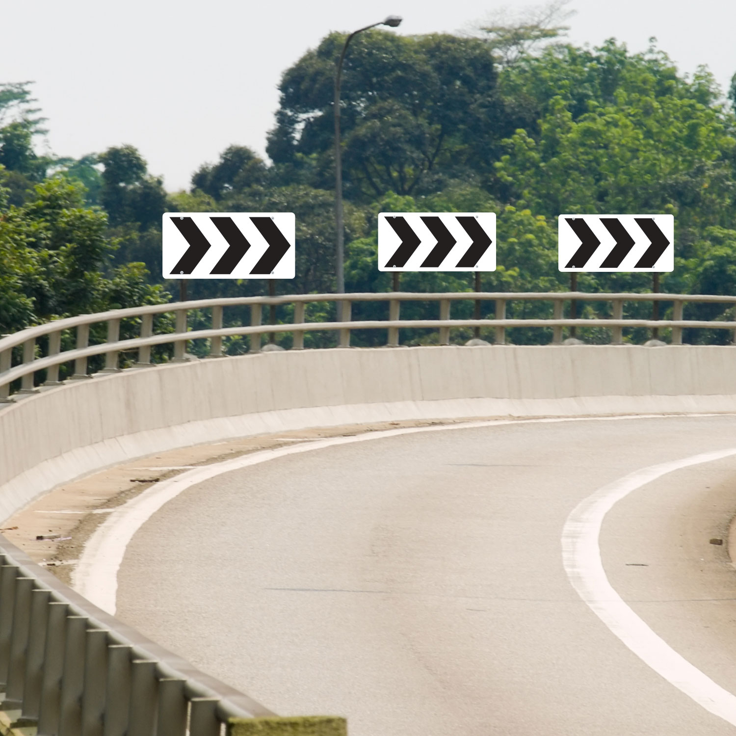Roundabout Directional Symbol Sign