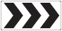 Roundabout Directional Symbol Sign