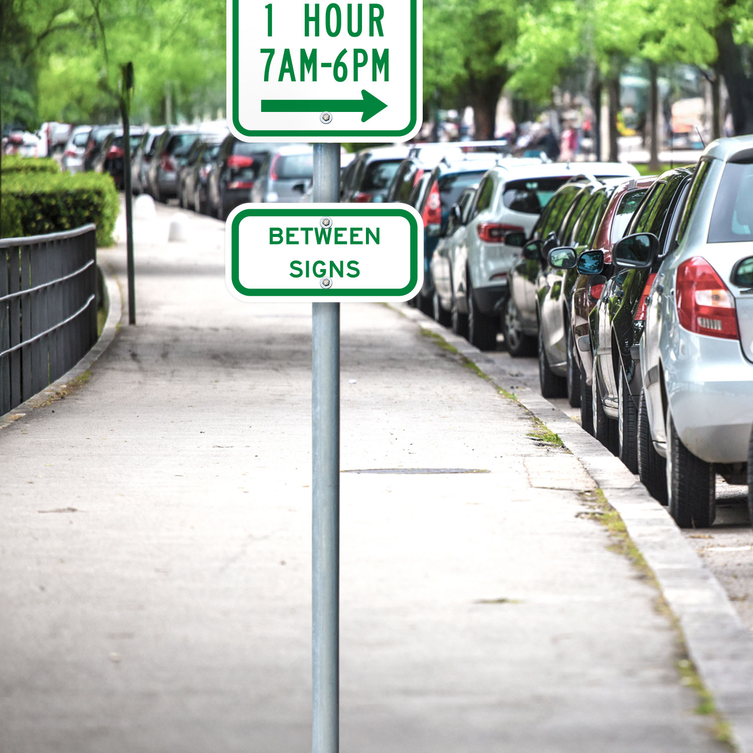 Between Signs Supplemental Sign