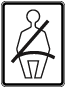 Fasten Safety Belts State Law Symbol Sign