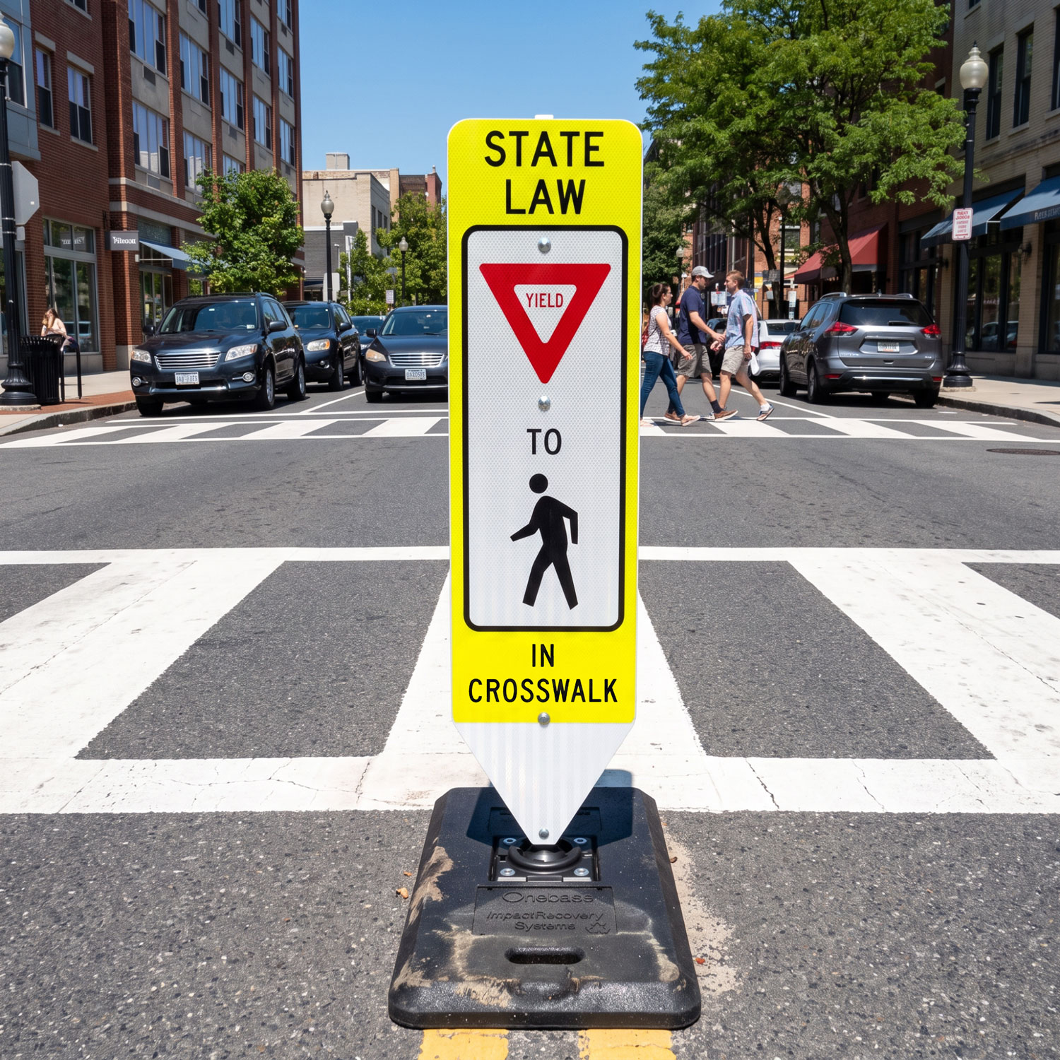 Replacement Yield To Pedestrians Panel