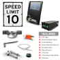 10 MPH LED Solar Speed Limit Sign