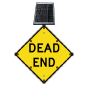 LED Solar Dead End Sign