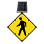 LED Solar Pedestrian Crossing Sign