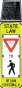 LED Solar State Law Yield To Pedestrian Within Crosswalk Sign