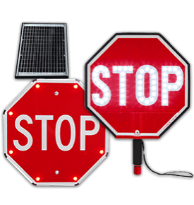 LED Flashing Stop Signs