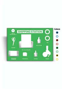 Shipping Station Pack 5S Shadow Board
