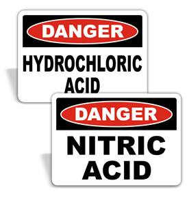 Chemical Acid Signs
