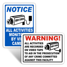 Camera in Use Signs