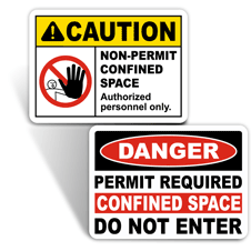 Confined Space Signs