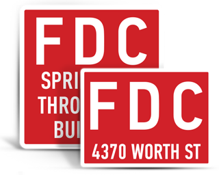 Custom FDC Signs