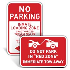Custom No Parking Signs