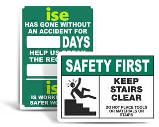 Custom Safety Awareness Signs