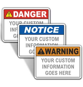 All Custom Safety Signs