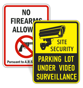 Custom Security Signs