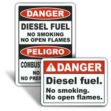 Diesel No Smoking Signs