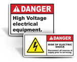 Electrical Equipment Labels