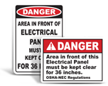 Electrical Panel Labels