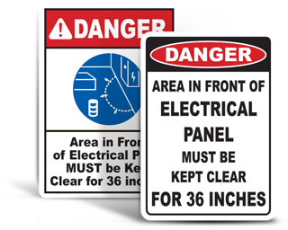 Electrical Panel Signs