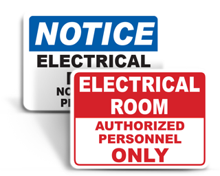 Electrical Room Signs