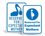 Maternity Parking Signs