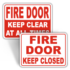 Fire Door Signage