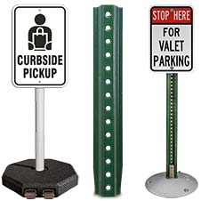 Safety Sign Posts