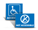 Handicap Access Labels