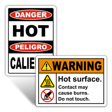 Hot Surface Labels