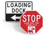 Loading Dock Signs