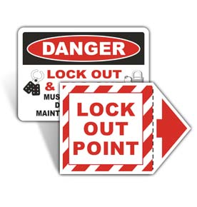 Lockout / Tagout Signs & Devices